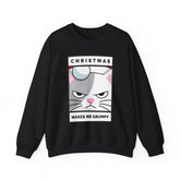 Christmas Makes Me Grumpy - Sweatshirt - Witty Twisters Fashions