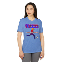 Soccer A Passive Aggressive Game - adidas® Unisex Sport T-shirt - Witty Twisters Fashions