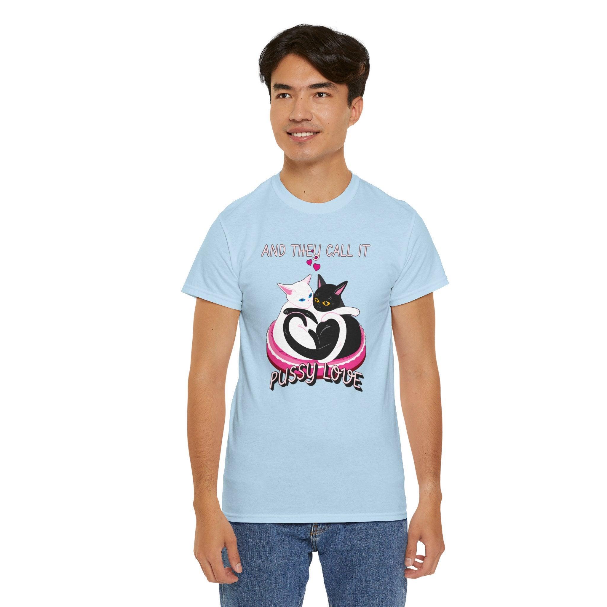 And they call it pussy love - T-Shirt - Witty Twisters Fashions
