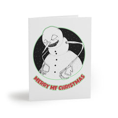 Merry MF Christmas - Greeting Cards - Witty Twisters Fashions