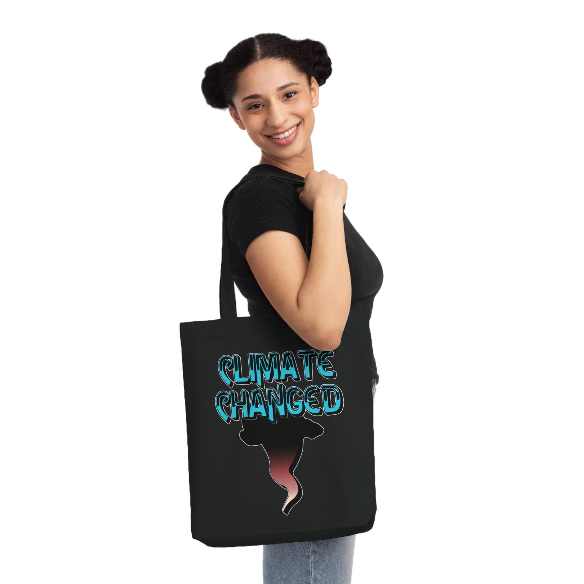 Climate Changed - Woven Tote Bag - Witty Twisters Fashions