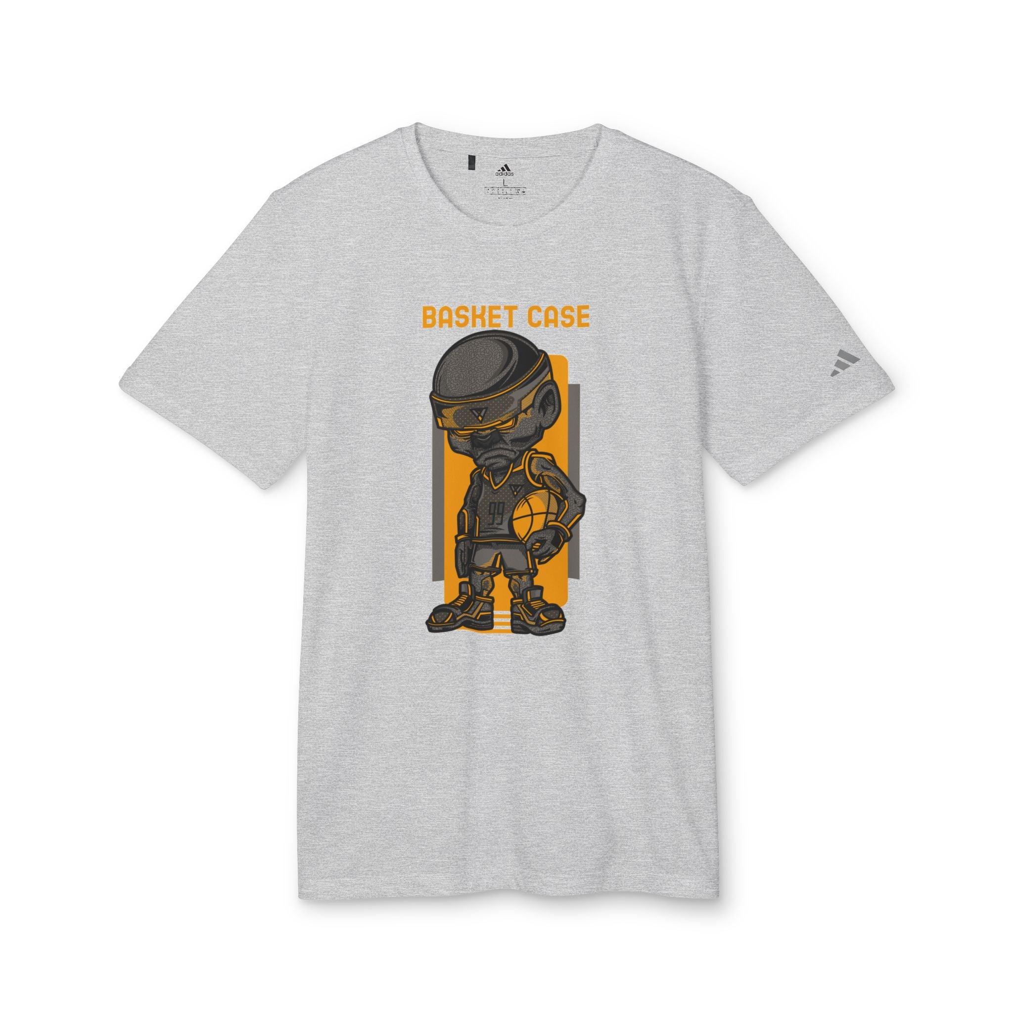 Basket Case - adidas® Unisex Sport T-shirt - Witty Twisters Fashions