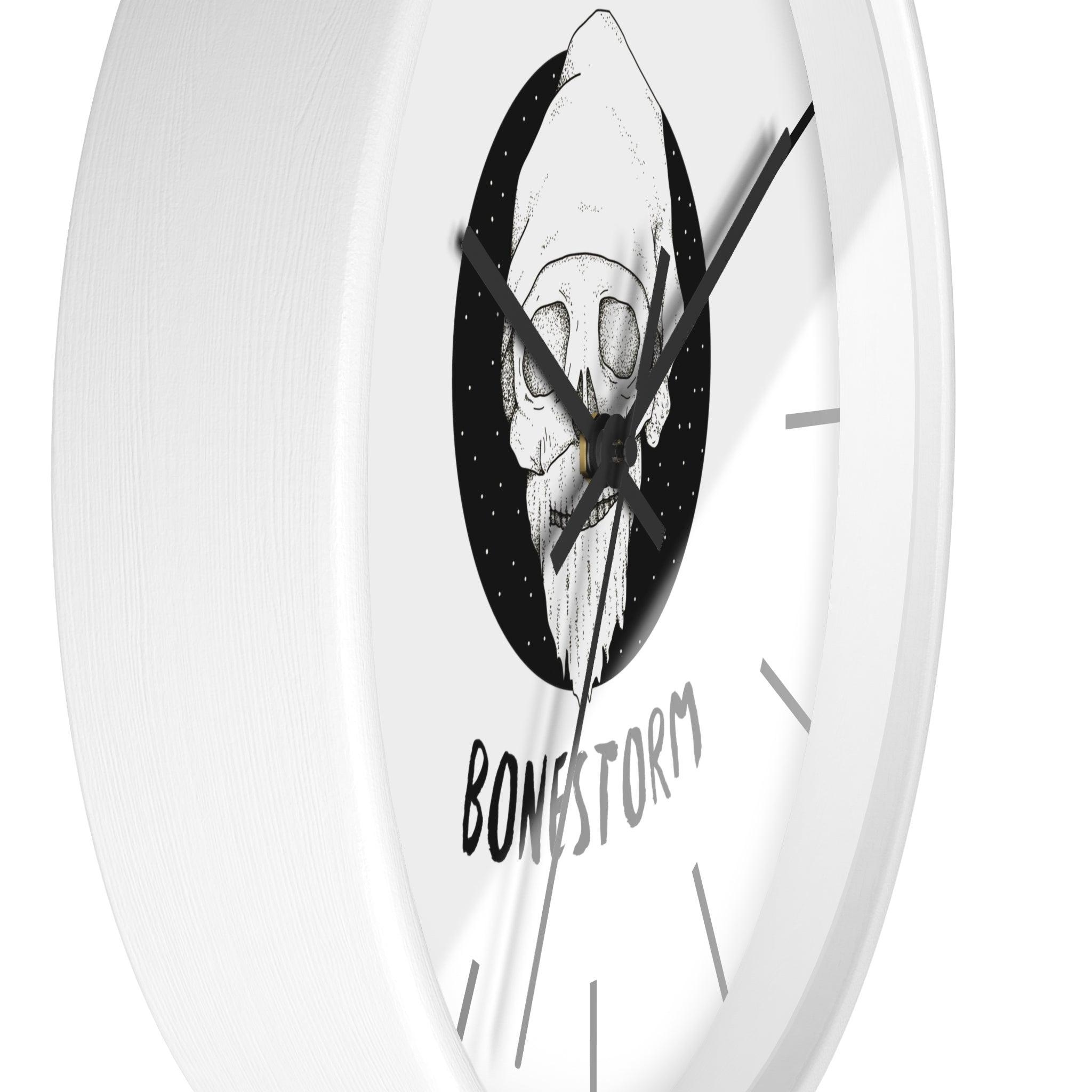 Bonestorm - Wall Clock - Witty Twisters Fashions