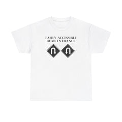 Easily accessible rear entrance - T-Shirt - Witty Twisters Fashions