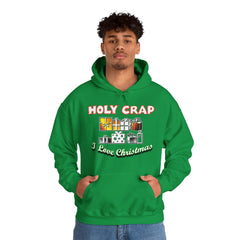 Holy Crap I Love Christmas - Hoodie - Witty Twisters Fashions