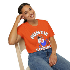 Auntie Social - Softstyle T-Shirt - Witty Twisters Fashions