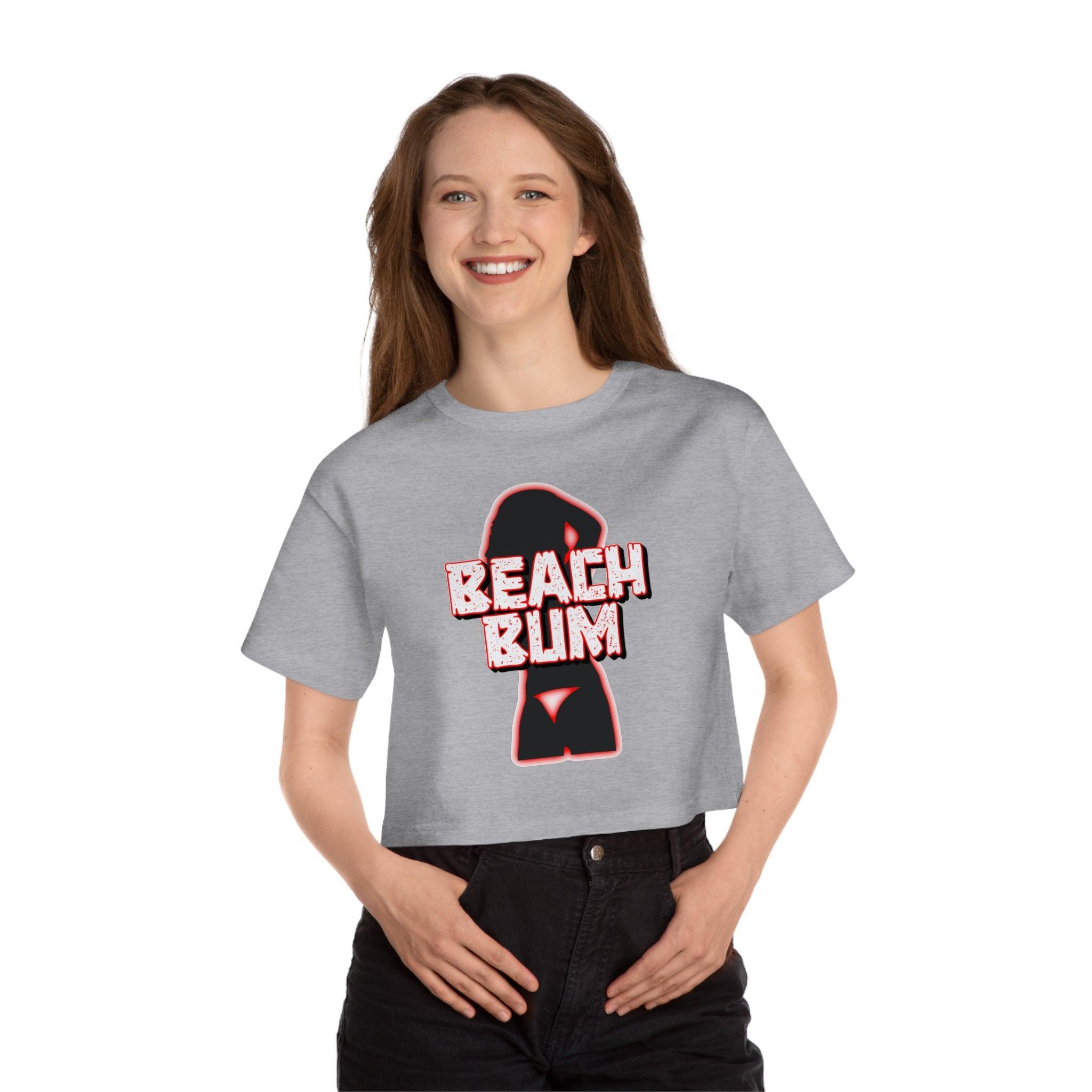 Beach Bum - Women's Crop Top - Witty Twisters Fashions