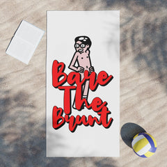 Bare The Brunt - Beach Towels - Witty Twisters Fashions