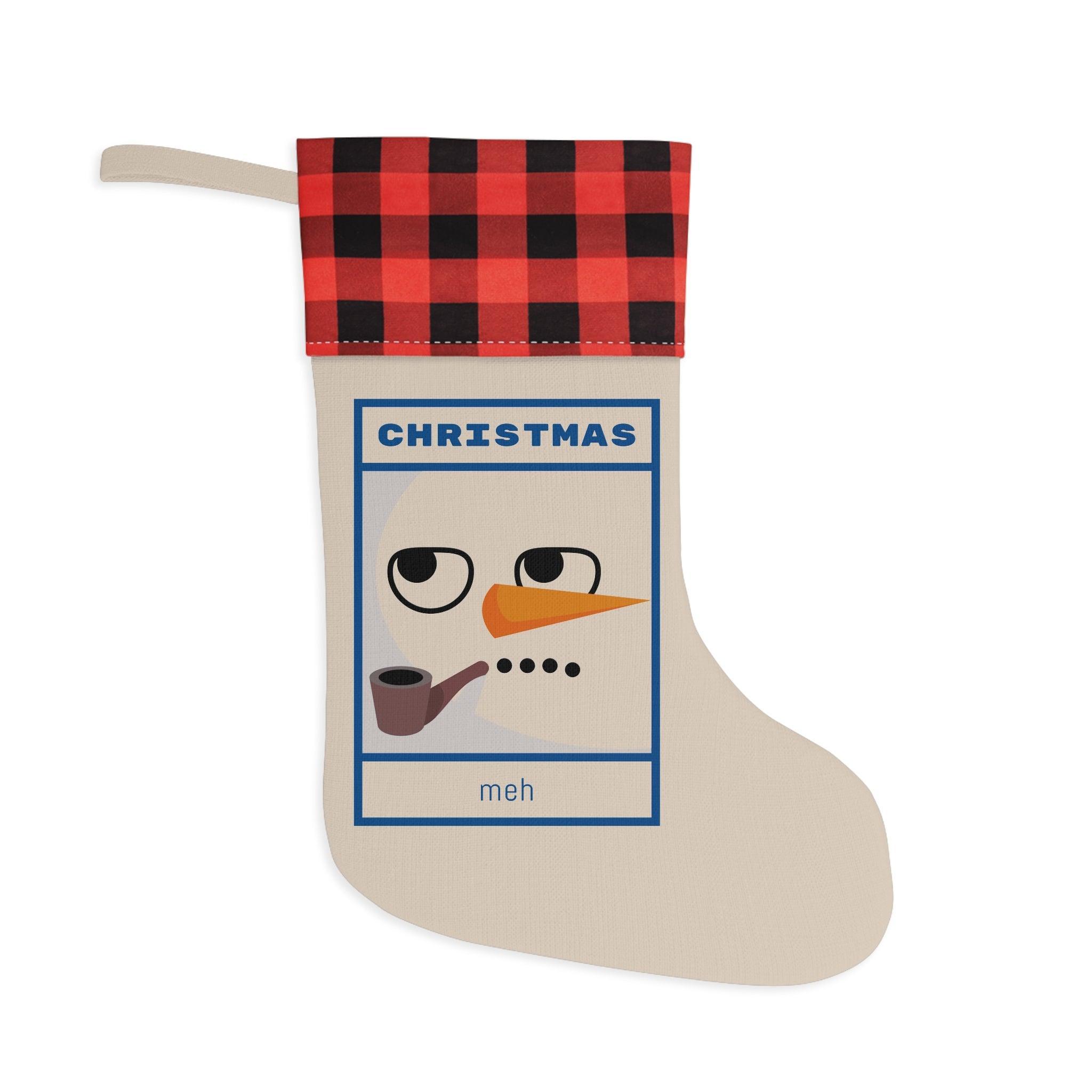 Christmas meh - Christmas Stocking - Witty Twisters Fashions
