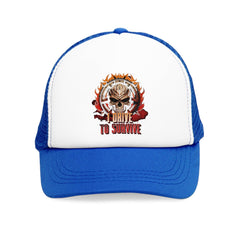 I Drive To Survive - Mesh Trucker Hat - Witty Twisters Fashions