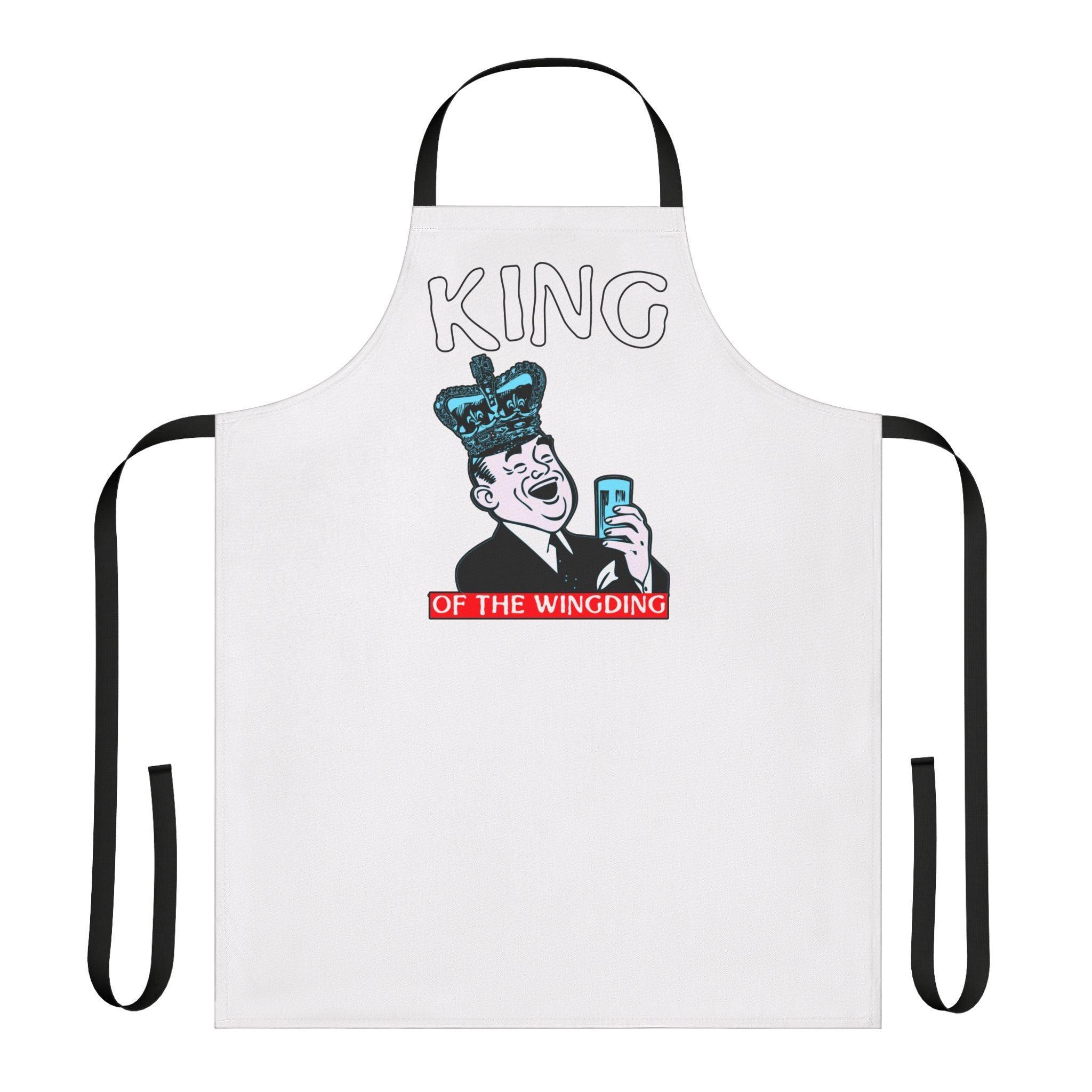 King of the Wingding - Cooking Apron - Witty Twisters Fashions