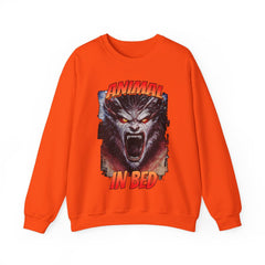 Animal In Bed - Sweatshirt - Witty Twisters Fashions