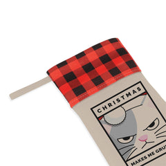 Christmas Makes Me Grumpy - Christmas Stocking - Witty Twisters Fashions