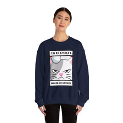 Christmas Makes Me Grumpy - Sweatshirt - Witty Twisters Fashions