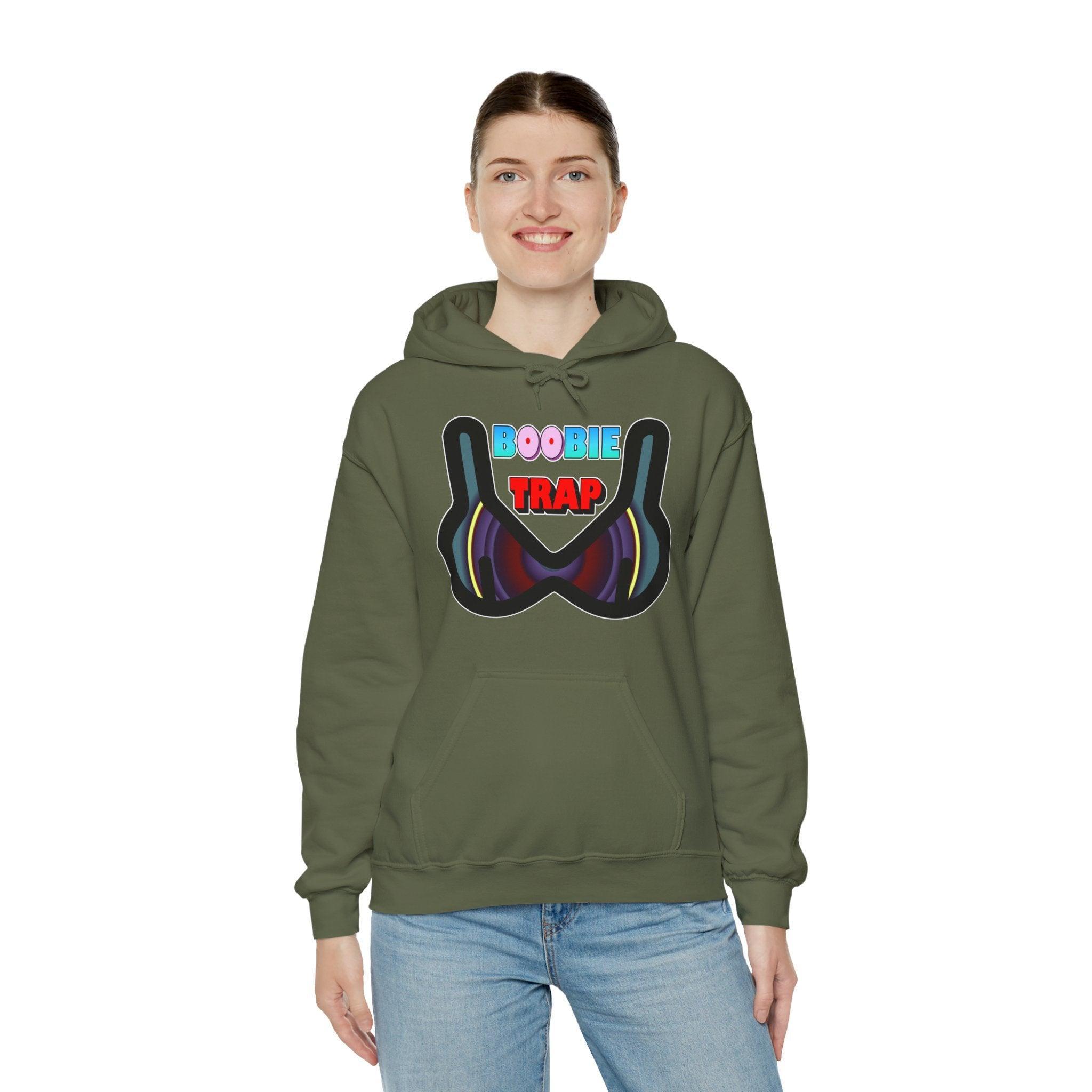 Boobie Trap - Hoodie - Witty Twisters Fashions