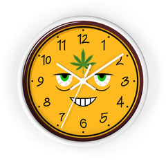 High All The Time - Wall Clock - Witty Twisters Fashions