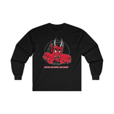 Better the devil you know Xmas time - Long-Sleeve Tee - Witty Twisters Fashions