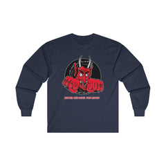Better the devil you know Xmas time - Long-Sleeve Tee - Witty Twisters Fashions