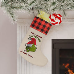 Don't worry I'll take care of your gifts - Christmas Stocking - Witty Twisters Fashions