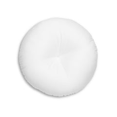Merry MF Christmas - Tufted Floor Pillow, Round - Witty Twisters Fashions