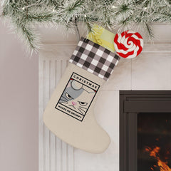 Christmas Makes Me Grumpy - Christmas Stocking - Witty Twisters Fashions