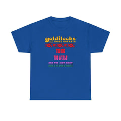 Goldilocks and the three breasts Too big Too little and I'm just right - T-Shirt - Witty Twisters Fashions