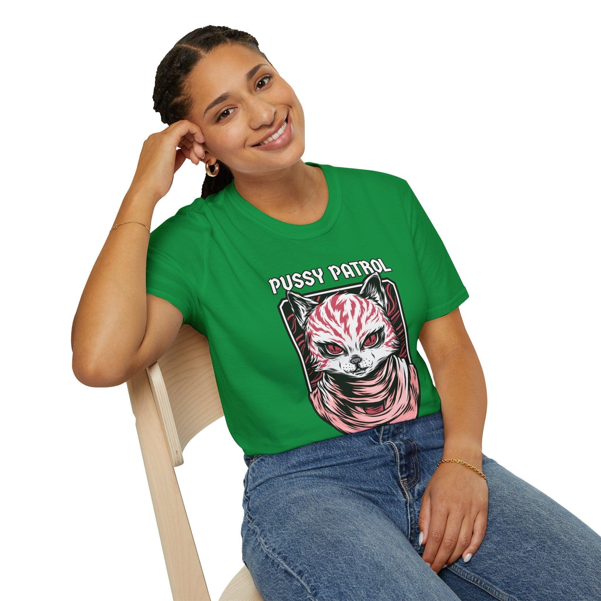 Pussy Patrol - Softstyle T-Shirt - Witty Twisters Fashions