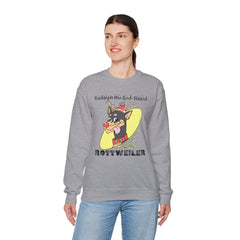 Rudolph The Red-Nosed Rottweiler - Sweatshirt - Witty Twisters Fashions