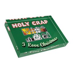 Holy Crap I Love Christmas - Photo Block - Witty Twisters Fashions