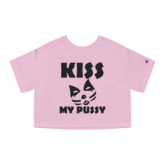 Kiss My Pussy - Women's Crop Top - Witty Twisters Fashions