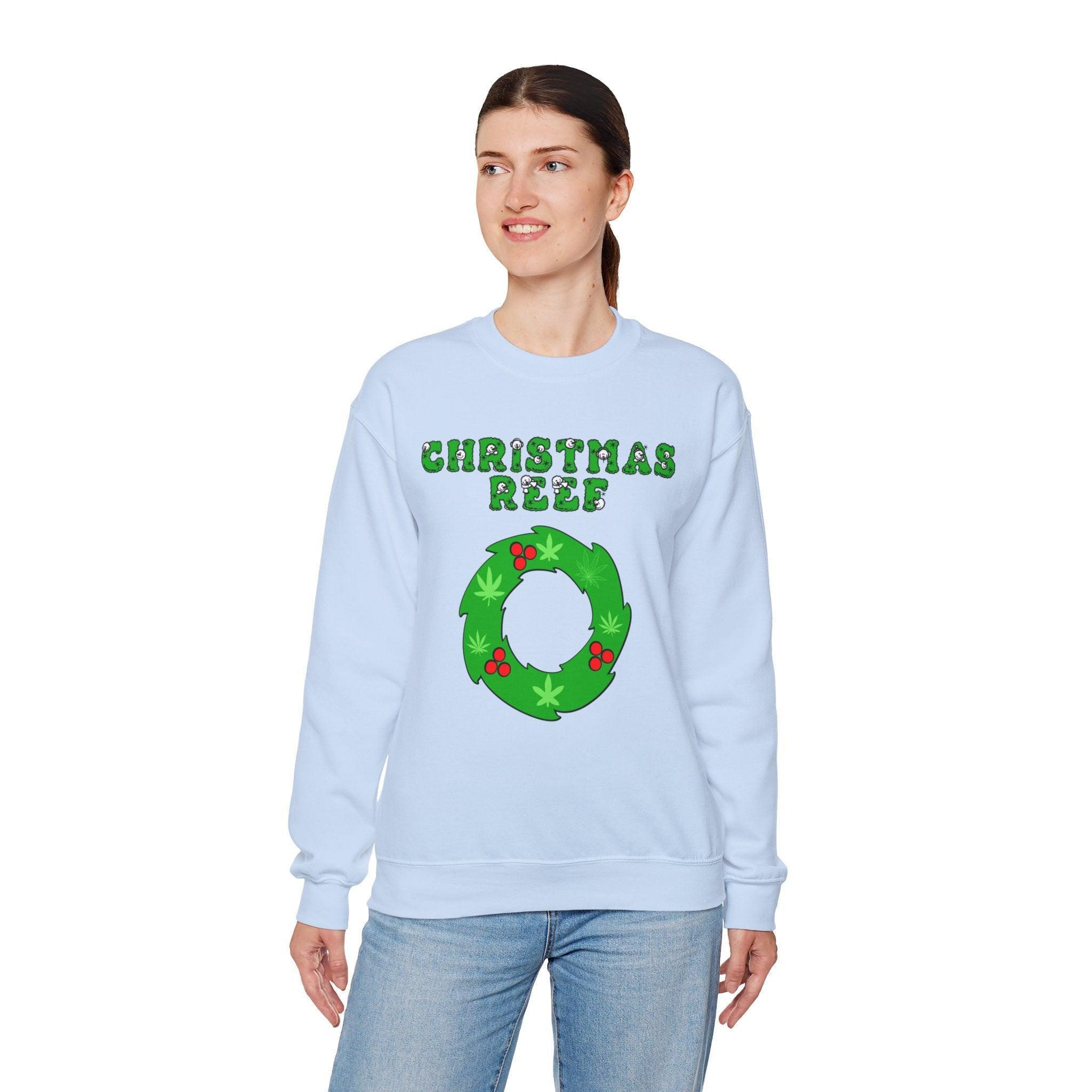 Christmas Reef - Sweatshirt - Witty Twisters Fashions
