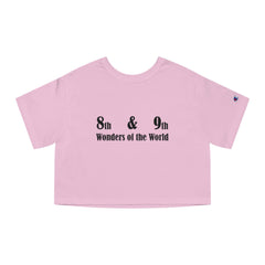 8th and 9th Wonders of the World - Women's Champion Crop Top - Witty Twisters Fashions