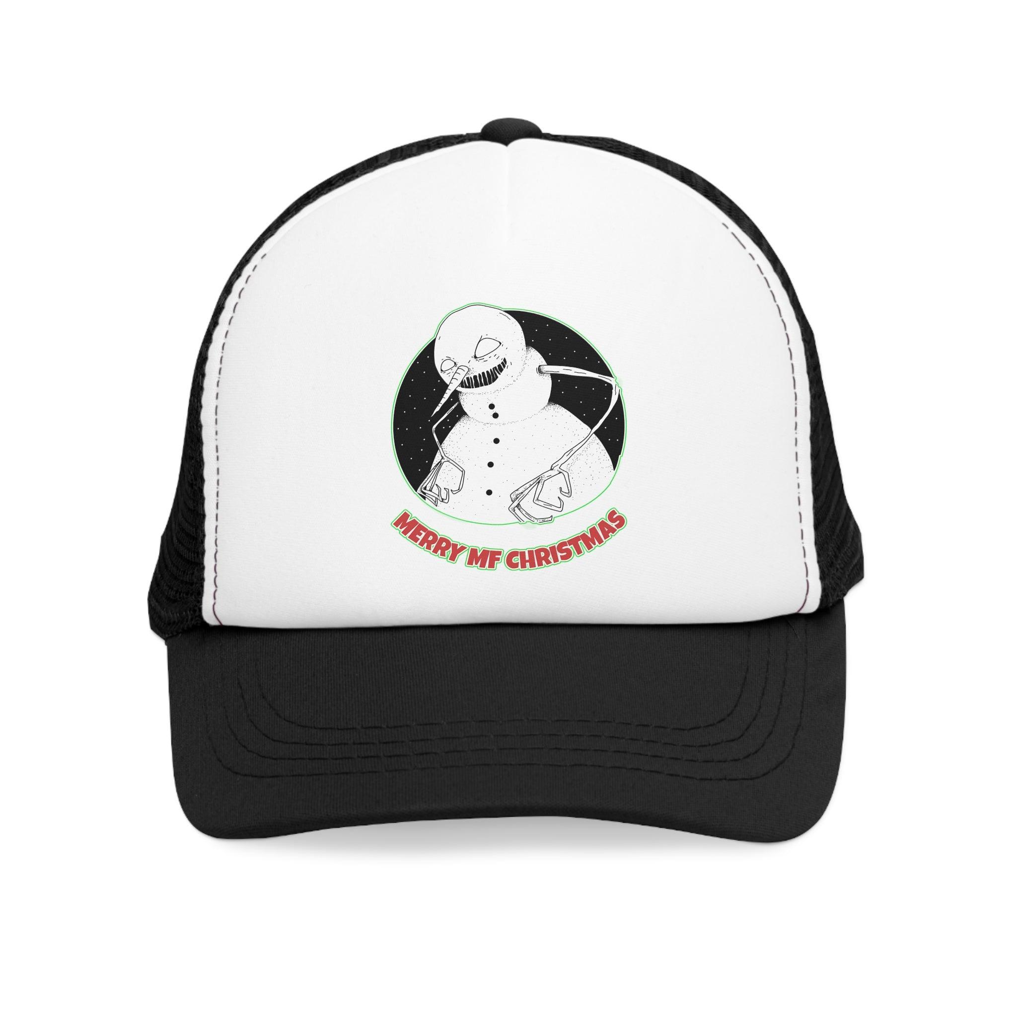 Merry MF Christmas - Mesh Trucker Hat - Witty Twisters Fashions