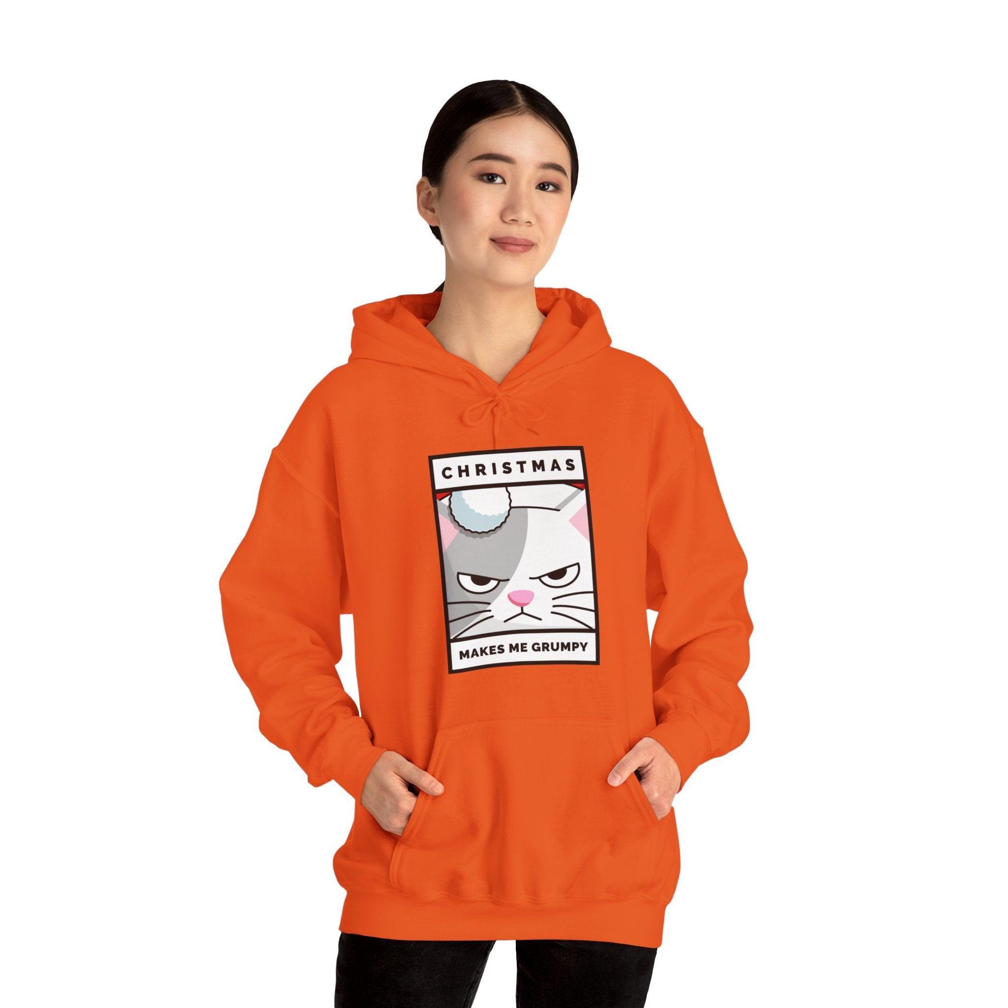 Christmas Makes Me Grumpy - Hoodie - Witty Twisters Fashions