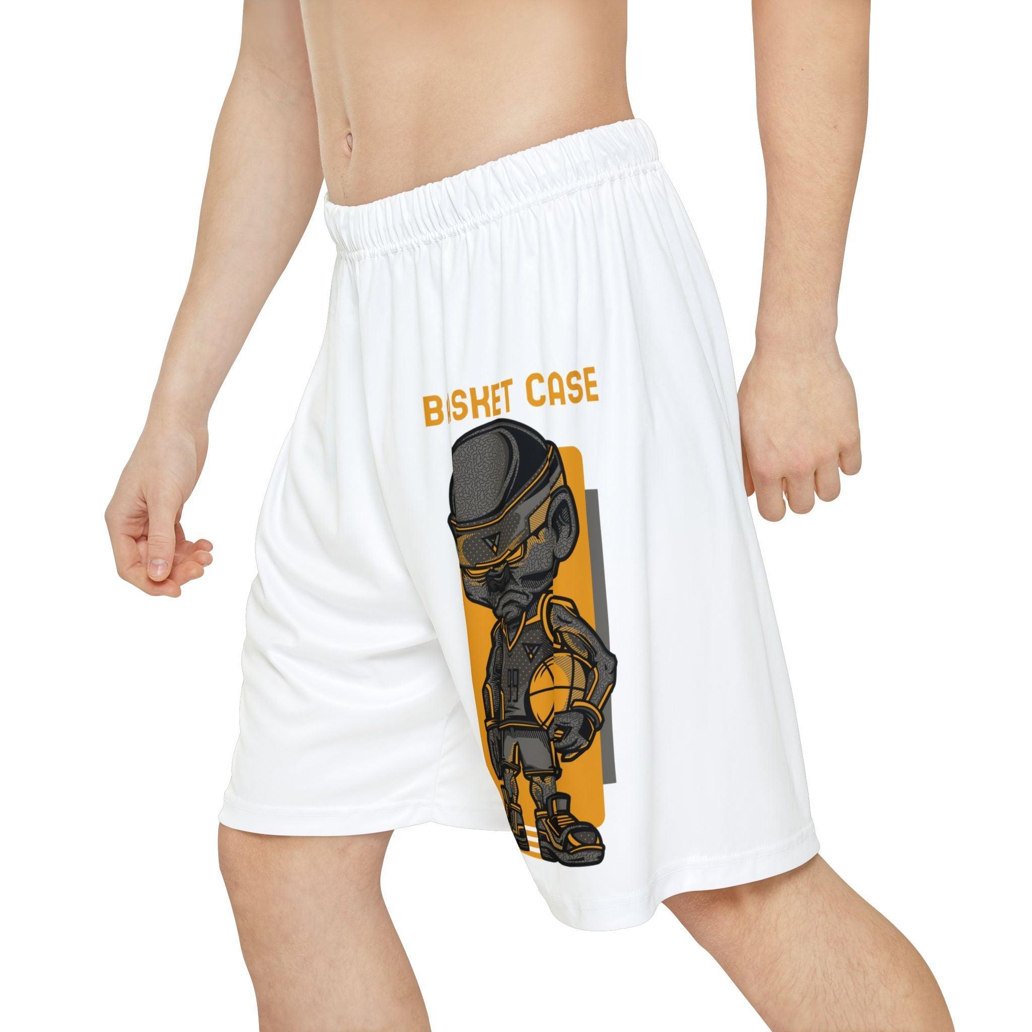 Basket Case - Men’s Sports Shorts - Witty Twisters Fashions