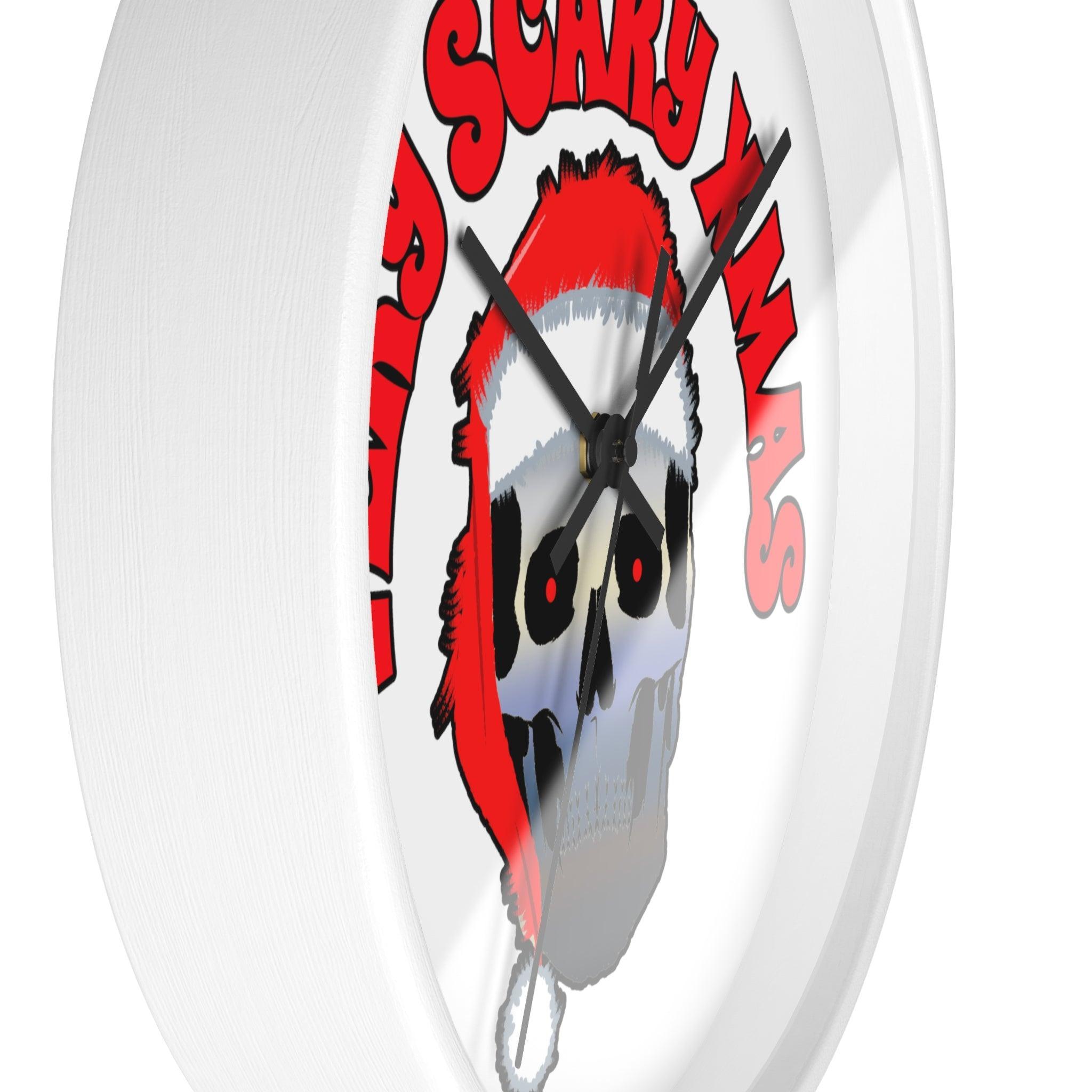 Have A Very Scary Xmas - Wall Clock - Witty Twisters Fashions
