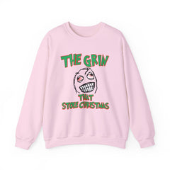 The Grin That Stole Christmas - Sweatshirt - Witty Twisters Fashions
