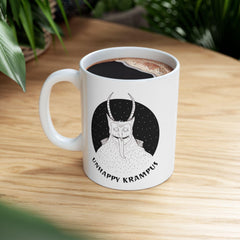 Unhappy Krampus - Ceramic Coffee Mug 11oz, 15oz - Witty Twisters Fashions