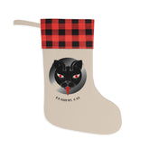 Krampus Cat - Christmas Stocking - Witty Twisters Fashions