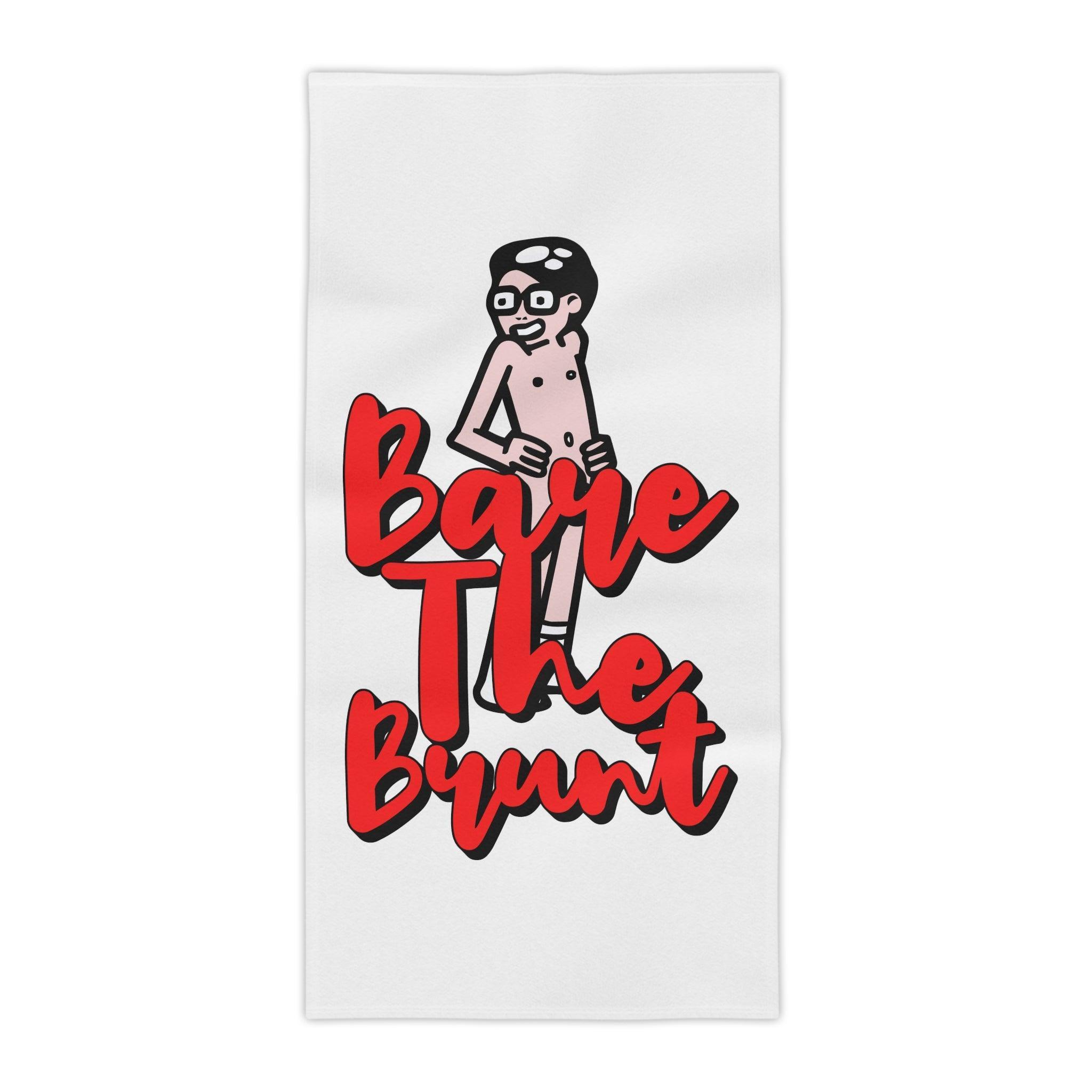 Bare The Brunt - Beach Towels - Witty Twisters Fashions