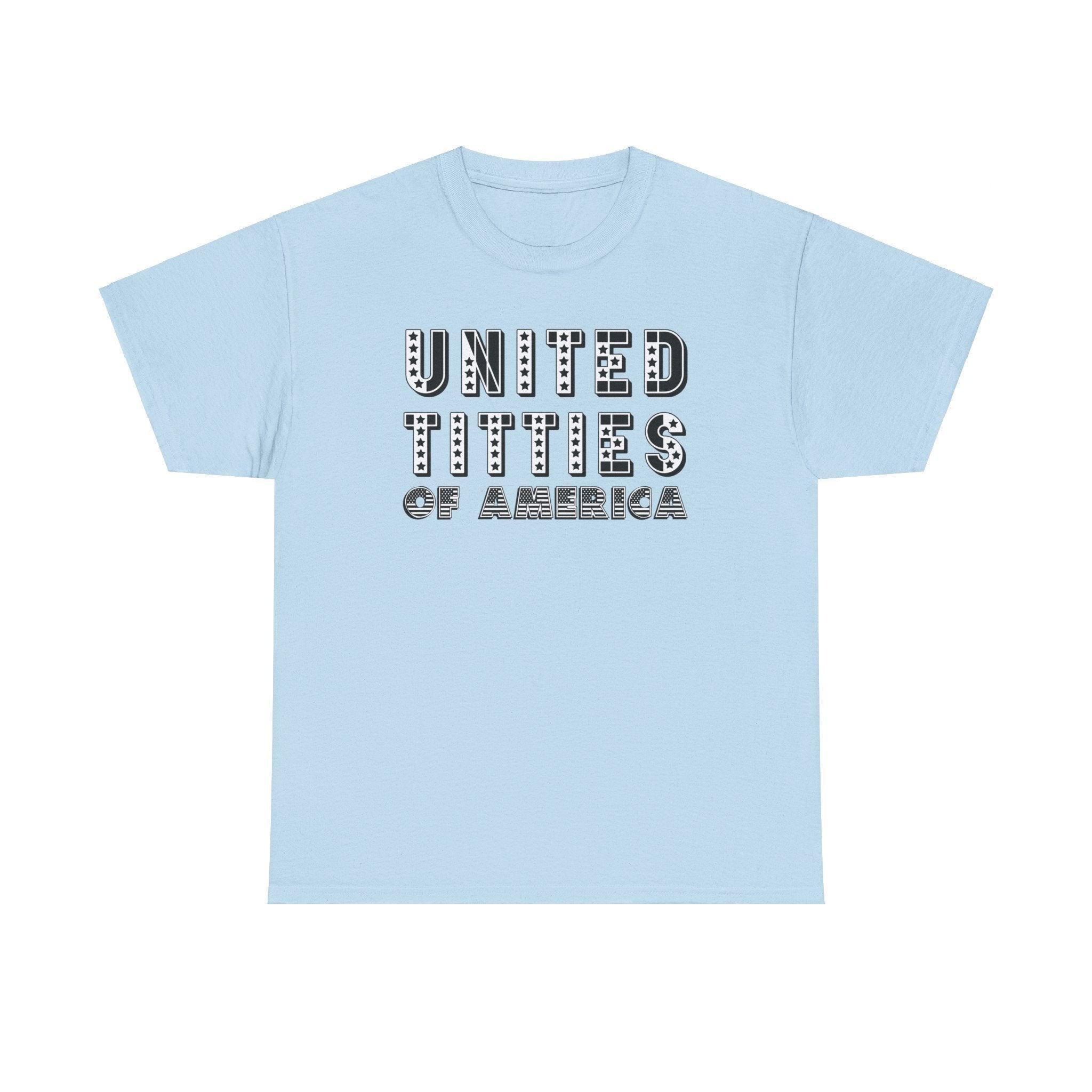 United Titties Of America - T-Shirt - Witty Twisters Fashions