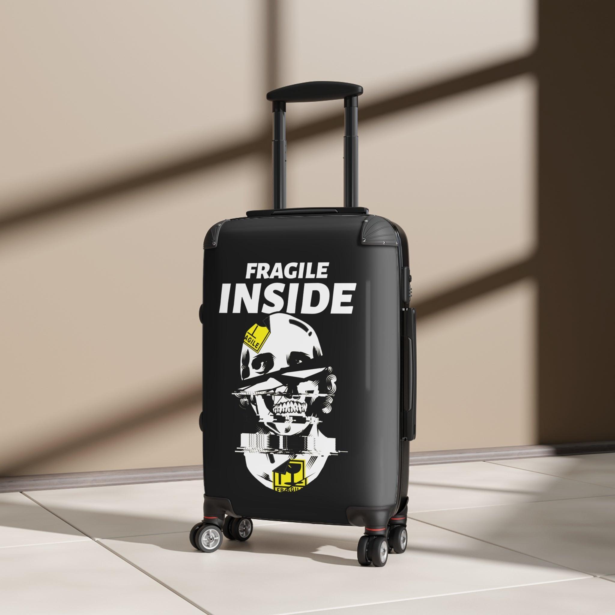 Fragile Inside - Suitcase - Witty Twisters Fashions