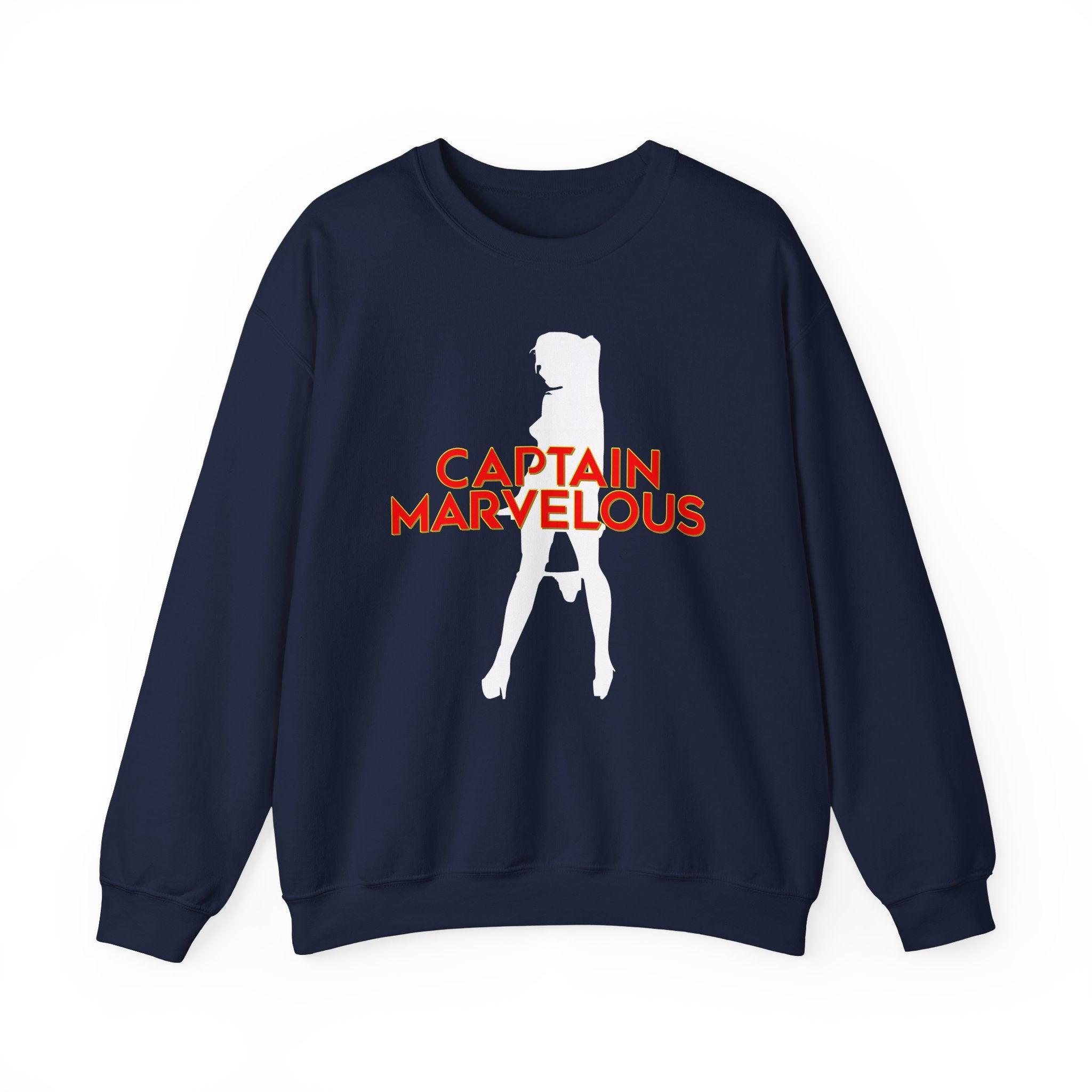 Captain Marvelous - Sweatshirt - Witty Twisters Fashions