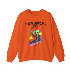 Alien Autopsy Survivor - Sweatshirt - Witty Twisters Fashions