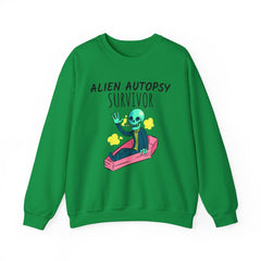 Alien Autopsy Survivor - Sweatshirt - Witty Twisters Fashions