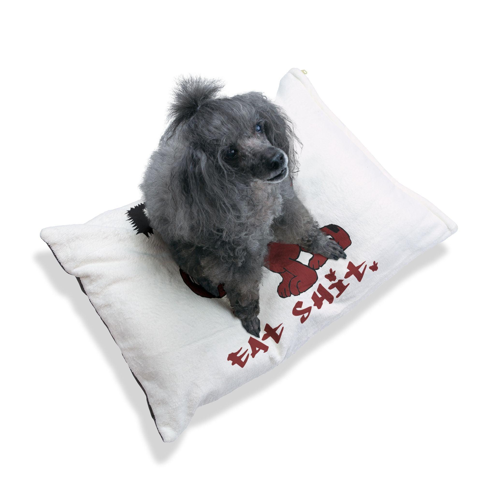 Dogs. Eat Shit. - Pet Bed - Witty Twisters Fashions