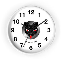 Krampus Cat - Wall Clock - Witty Twisters Fashions