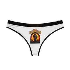Pussy Adventures - Women's Thong Underwear - Witty Twisters Fashions