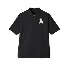 Merry MF Christmas - Men's Piqué Polo Shirt - Witty Twisters Fashions