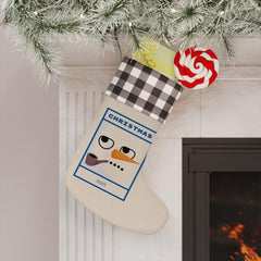 Christmas meh - Christmas Stocking - Witty Twisters Fashions